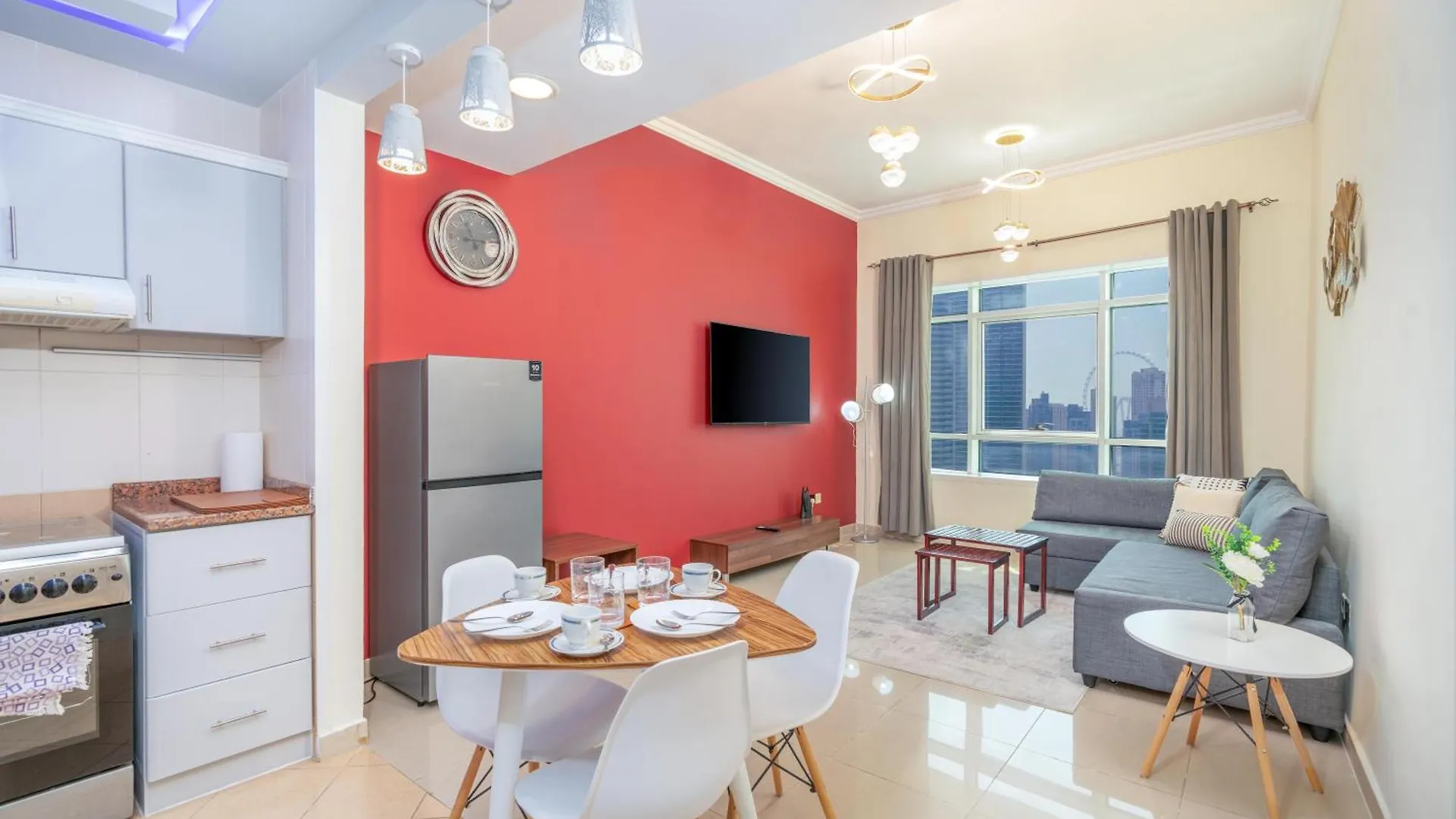 White Sage High Floor 1Br Metro Access Jlt Apartment Dubai